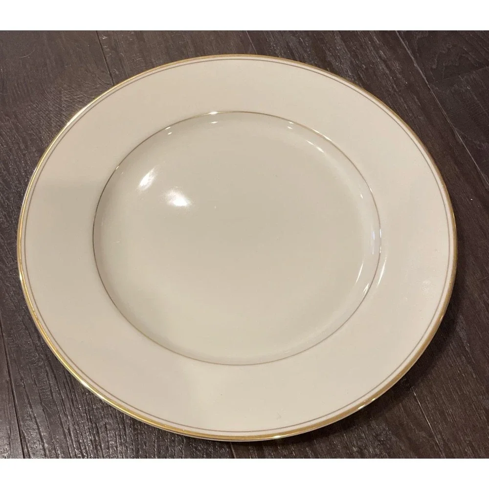 Mikasa Trousdale Ivory China‎ Round Platter Plate L2801 Japan 12 Inch